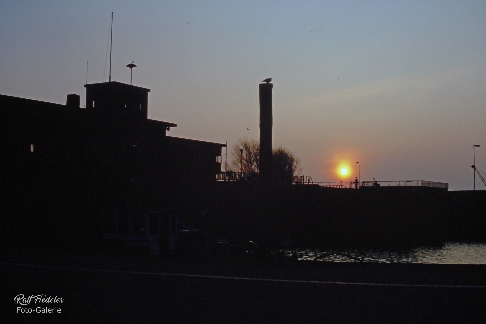 Schleusenanlage in Harlesiel