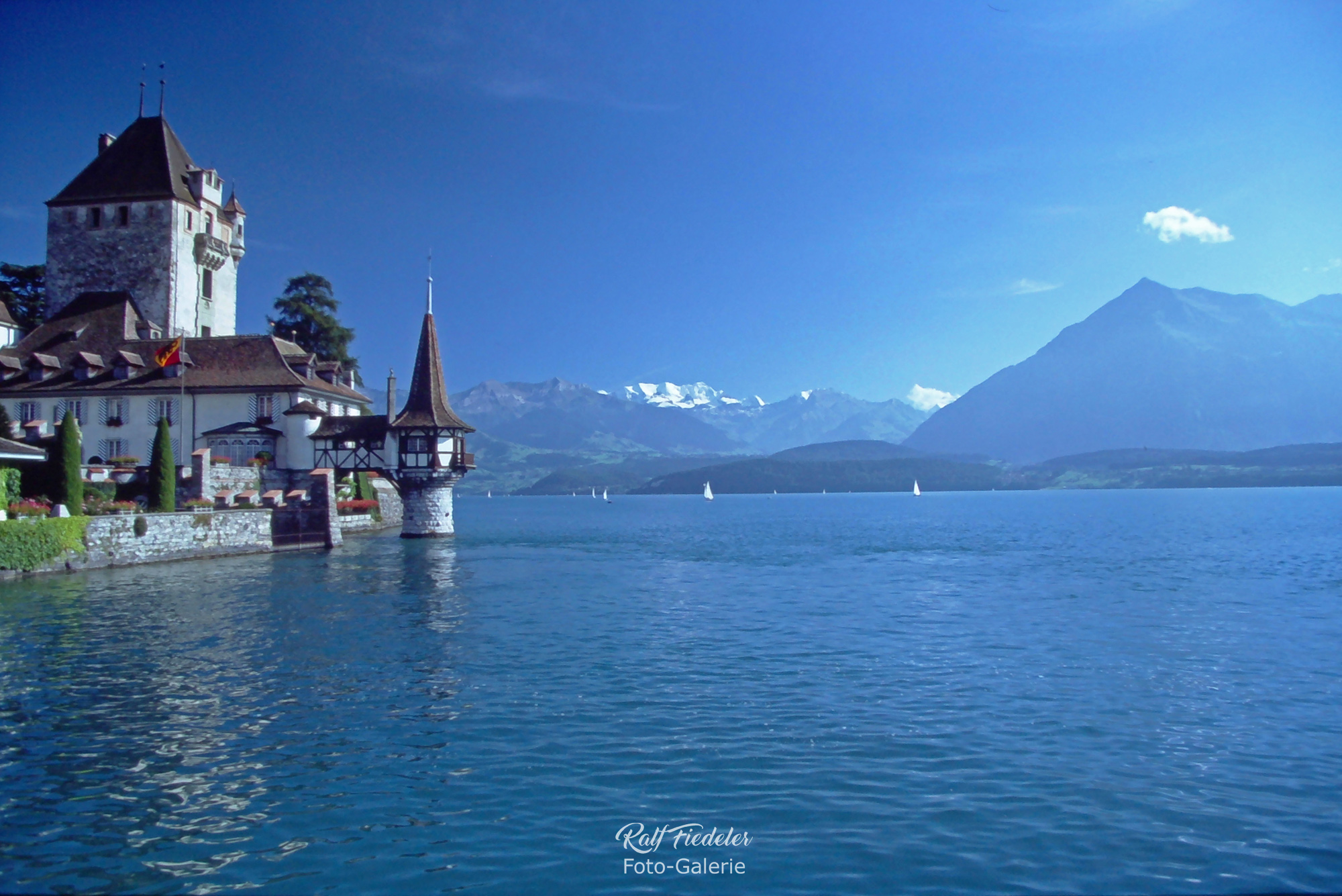 Schloss Oberhofen mit Thunersee