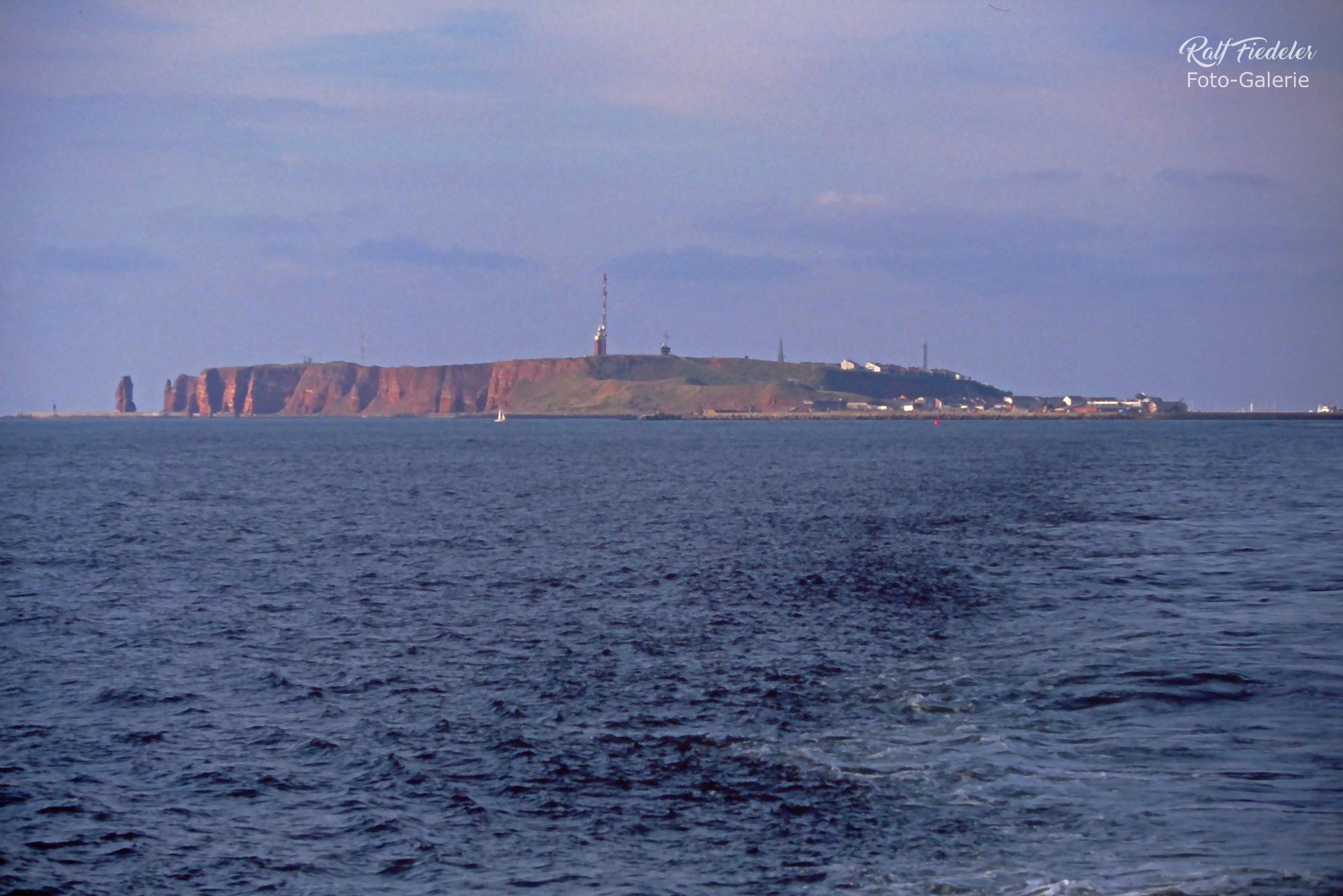 Helgoland ganz drauf ohne Badeinsel