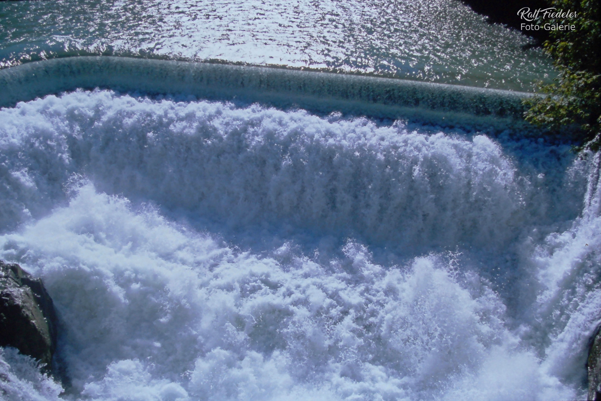 Bildausschnitt vom Lechfall bei Füssen