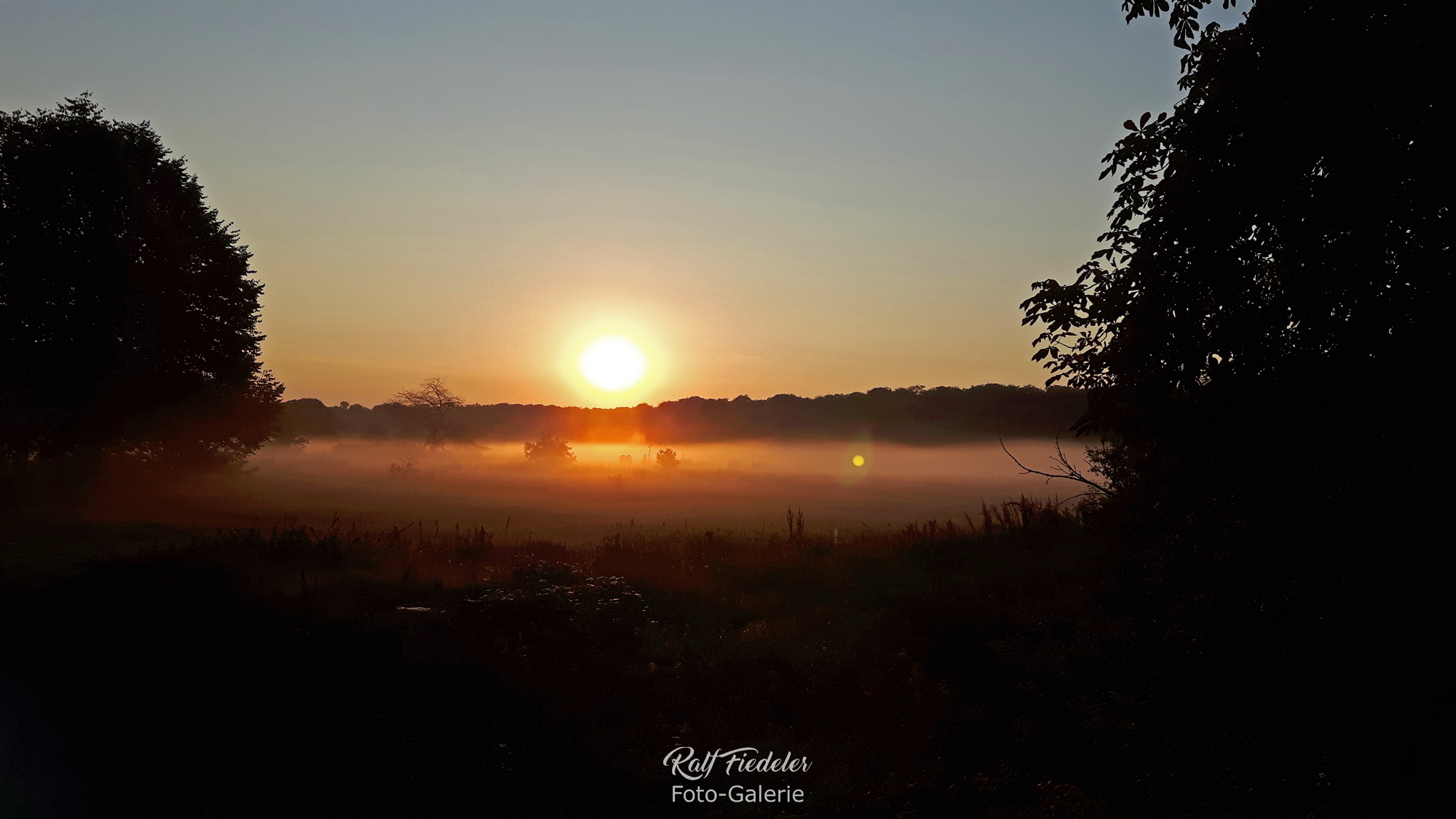 Sonnenaufgang auf der Alten Bult