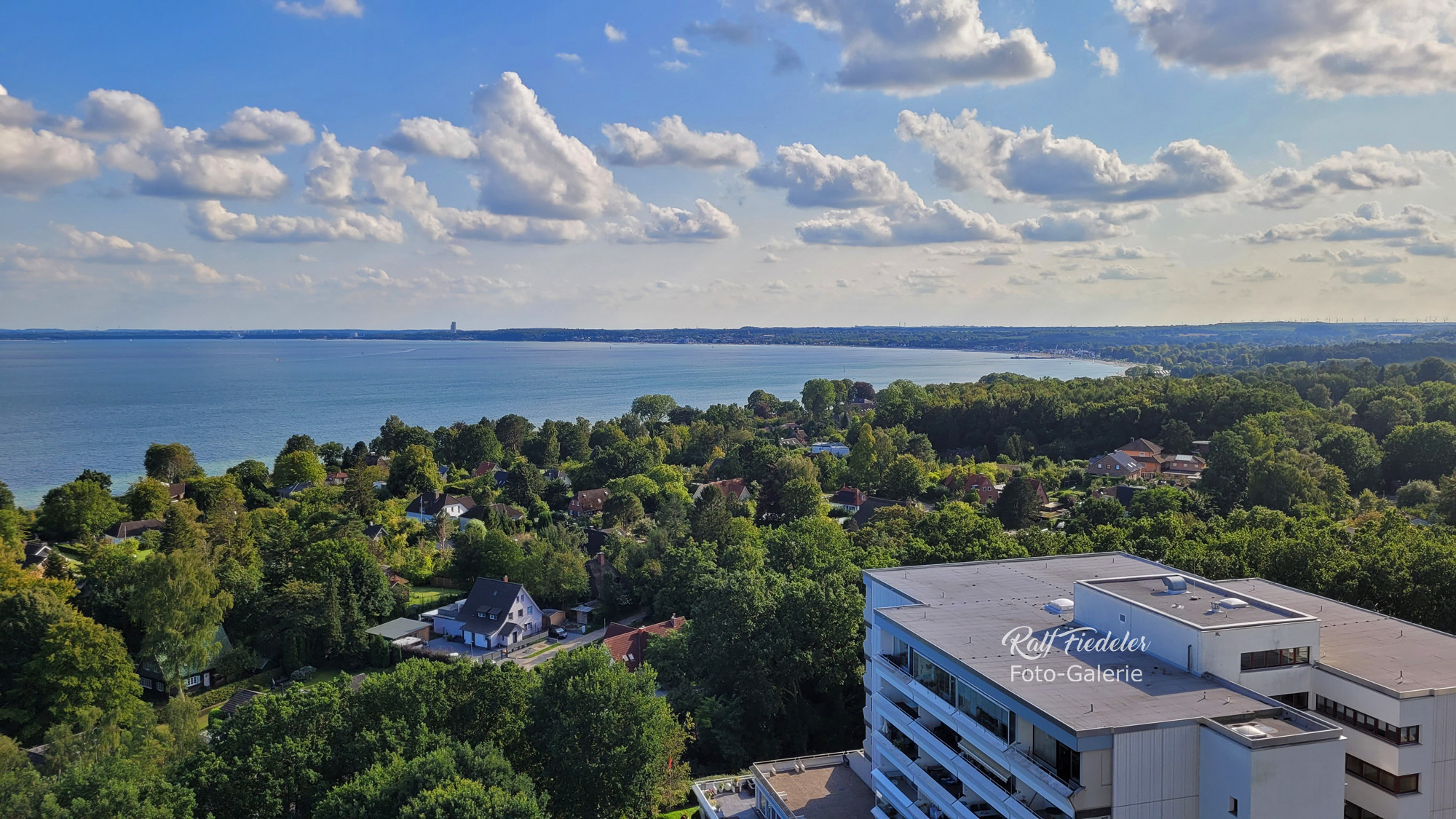 Lübecker Bucht von einem erhöhten Apartment in Sierksdorf fotografiert
