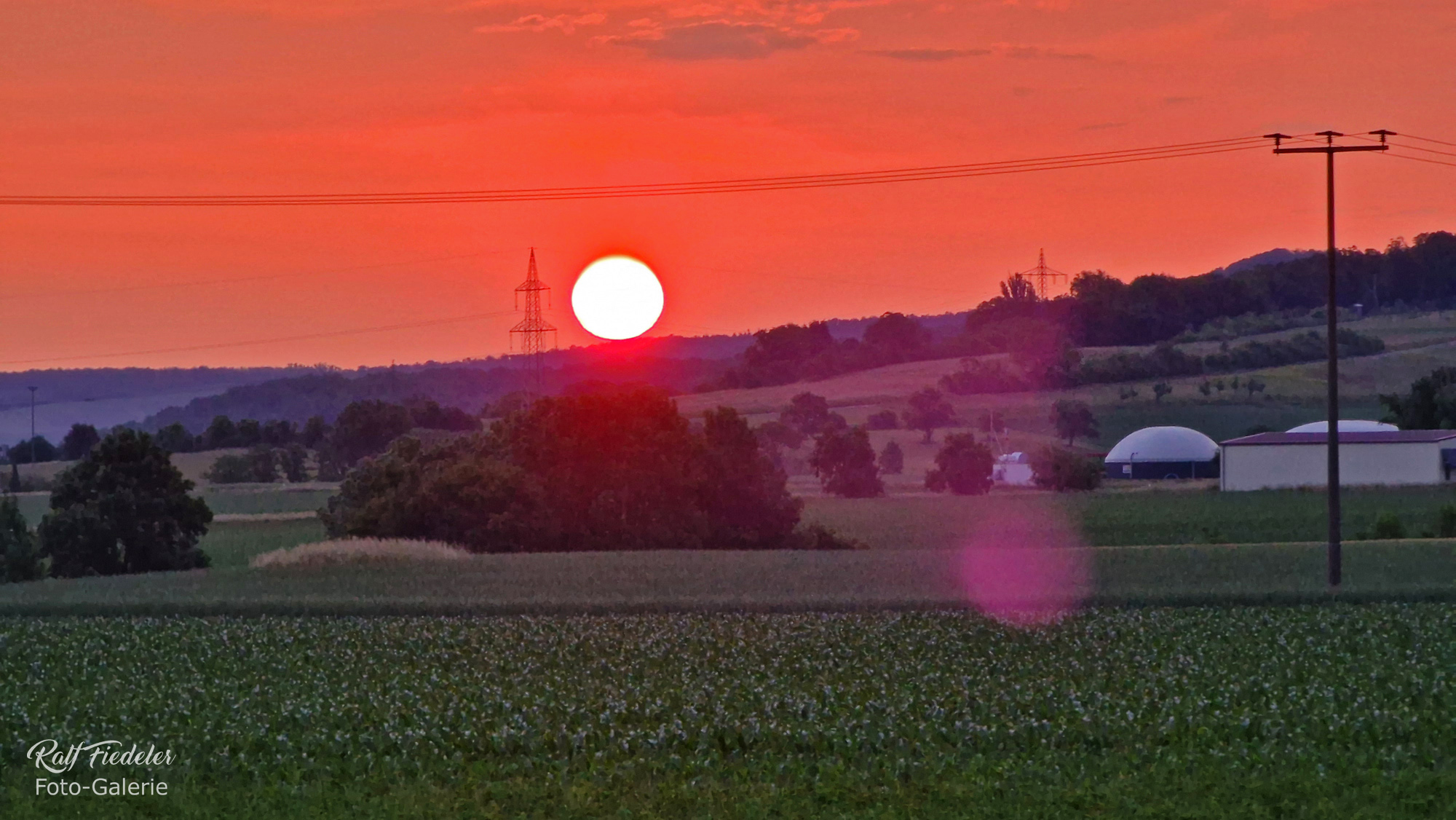 Sonnenaufgang über Sontheim von Westheim aus