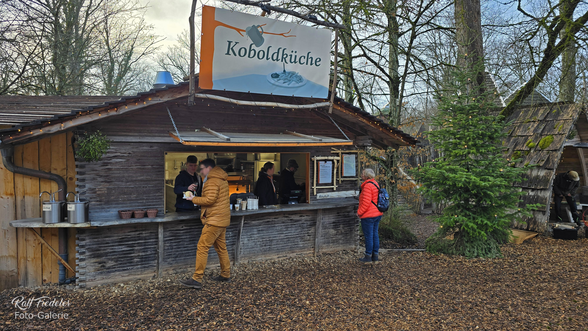 Kobold-Küche auf dem Winter-Funkeln im Wildpark Bad Mergentheim